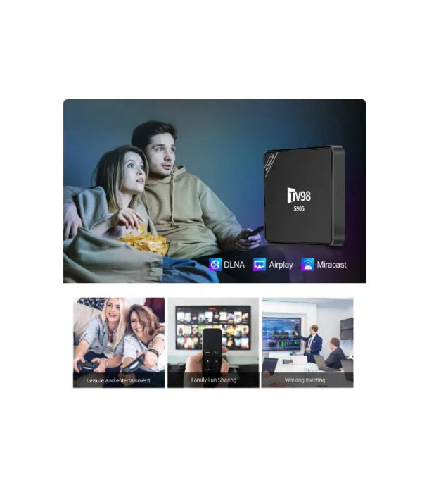 Android TV Box TV98 S905 HDR Set Top OS WiFi