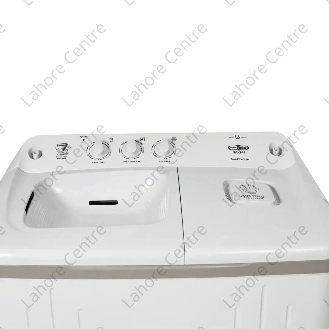Super Asia SA-241 Washing Machine 7KG Twin Tub
