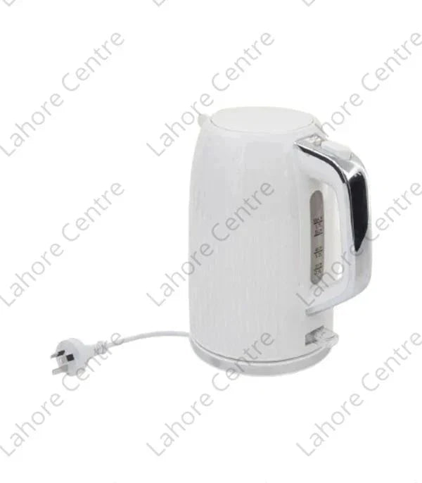 Anko KE01312 1.7L Kettle White and Silver Look