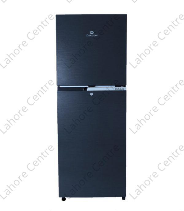 Dawlance 9140WB Chrome Refrigerator Hairline Black