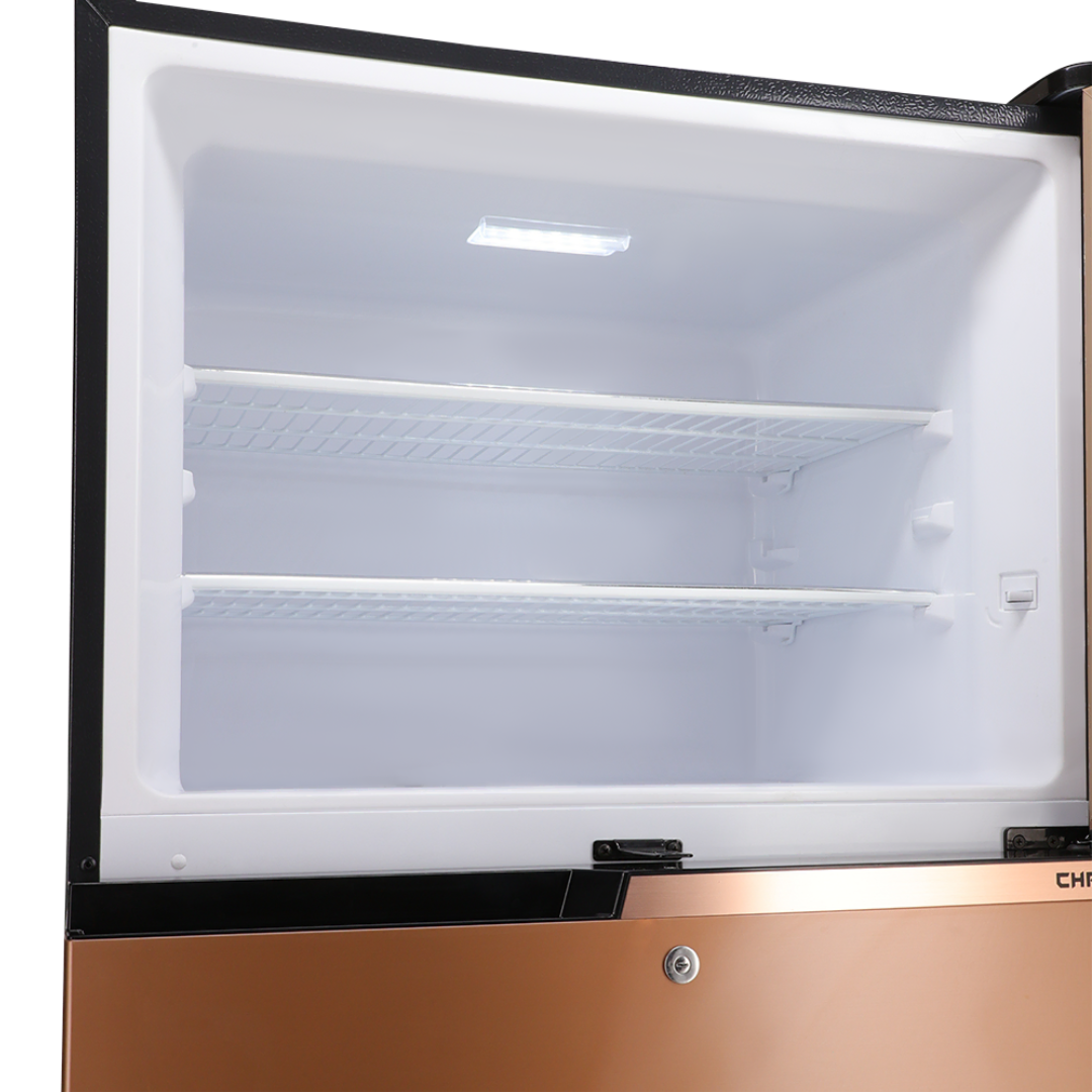 Dawlance 9149WB Chrome Double Door Refrigerator Pearl Copper