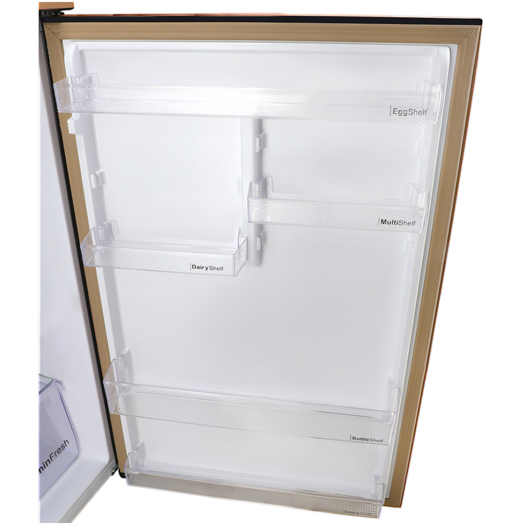 Dawlance 9149WB Chrome Double Door Refrigerator Pearl Copper