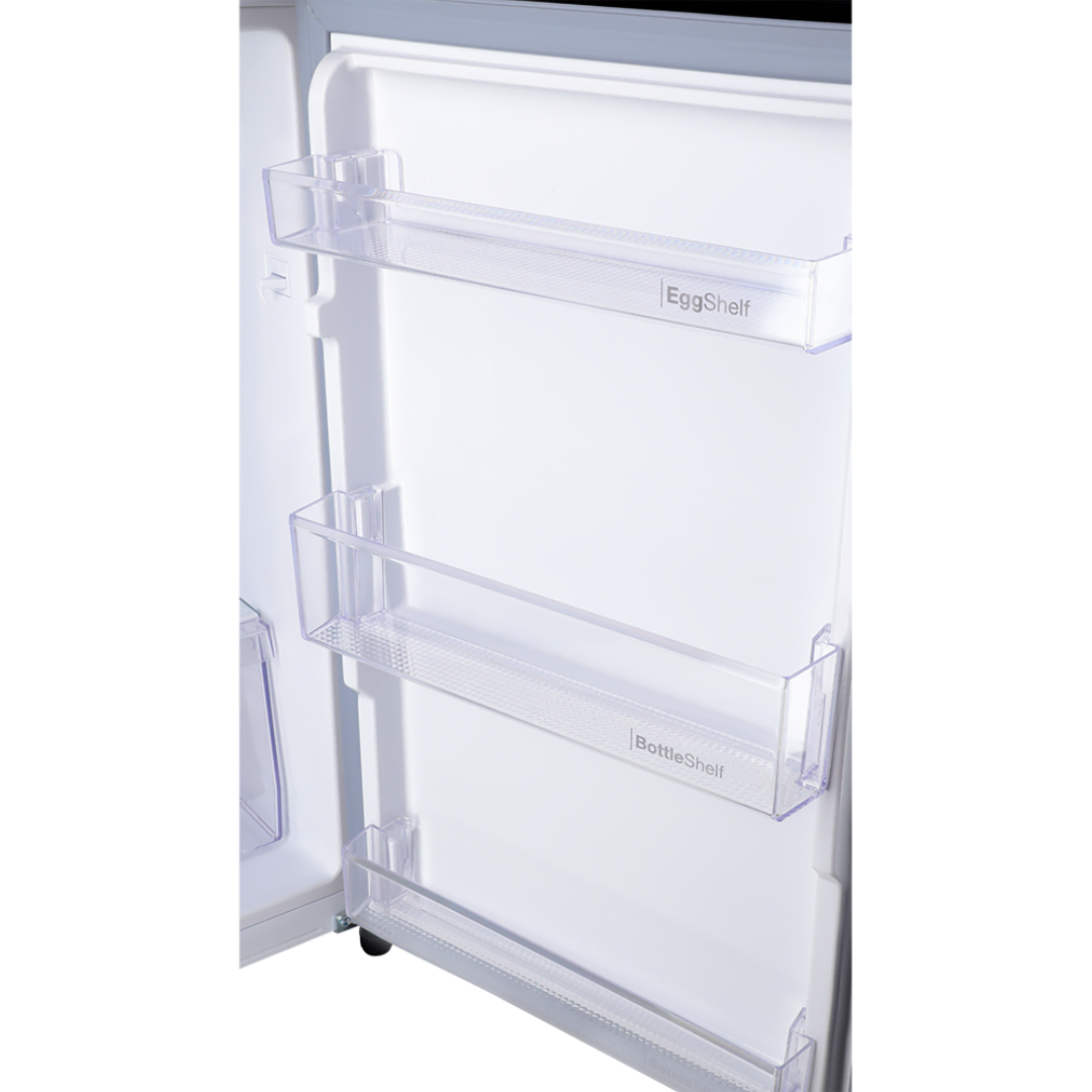 Dawlance 9149WB Chrome Refrigerator Hairline Black