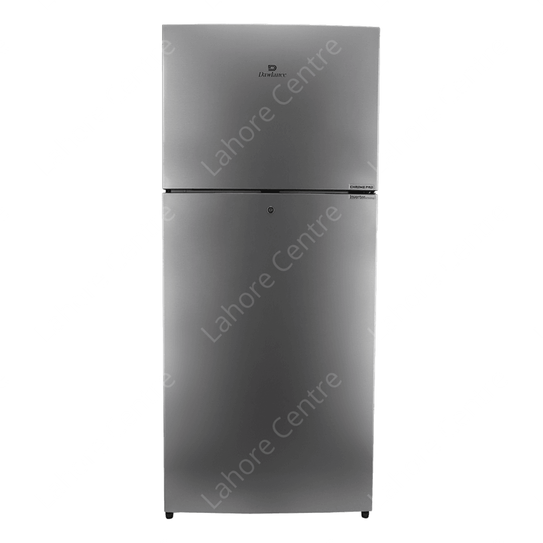 Dawlance 9160LF Chrome Pro Refrigerator Hairline Silver