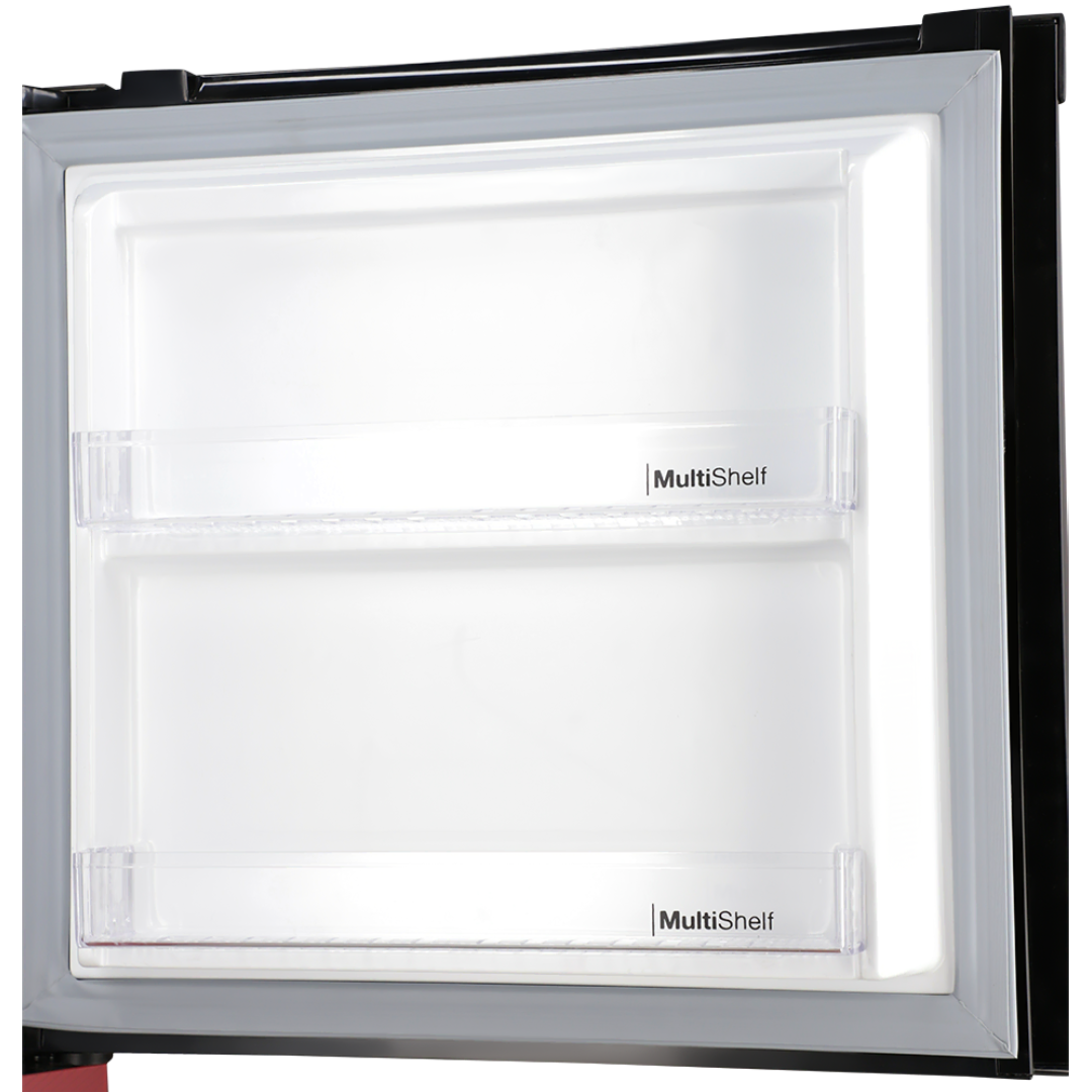 Dawlance 9173 WB Chrome Double Door Refrigerator Hairline Black