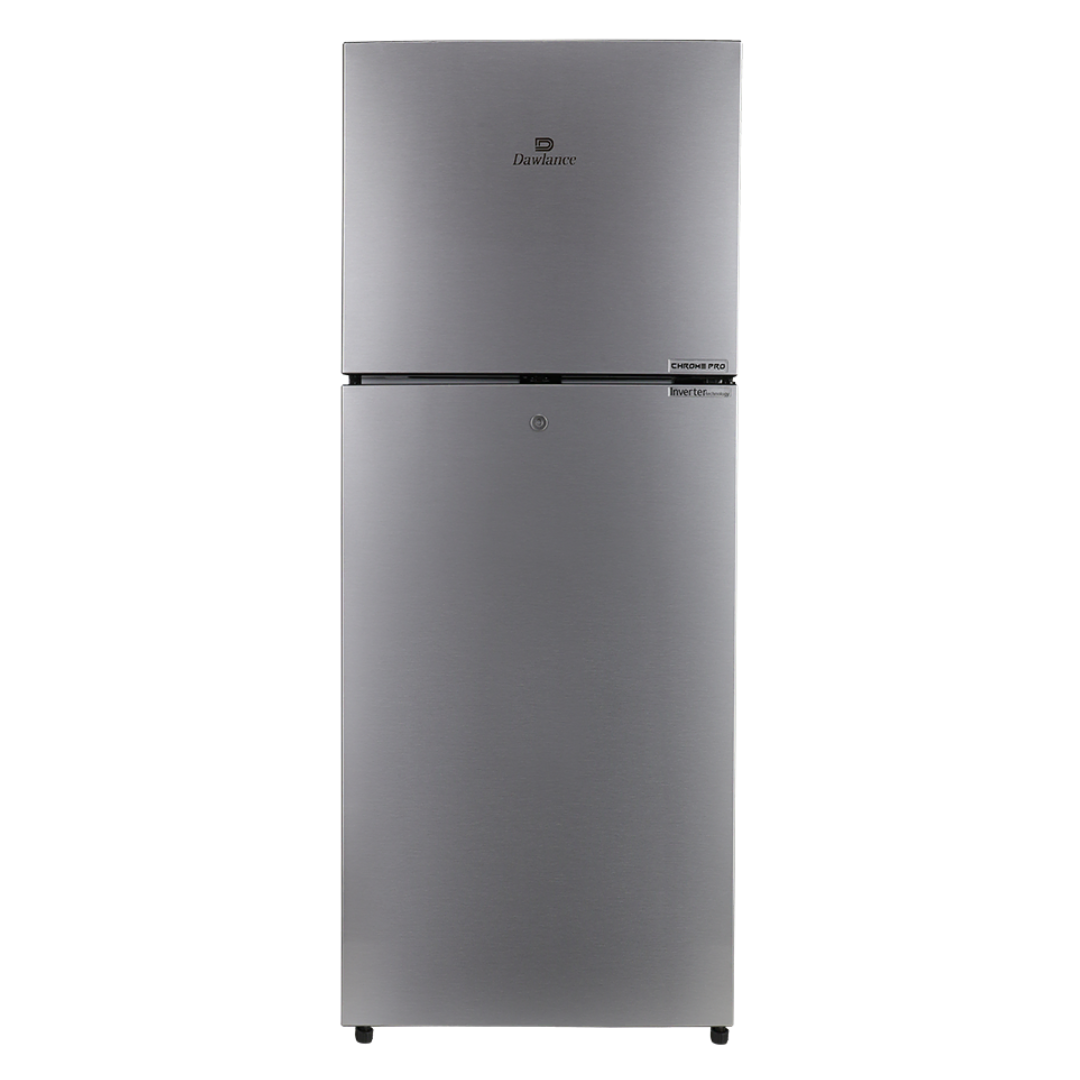 Dawlance 9173 WB Pro Double Door Refrigerator Hairline Silver