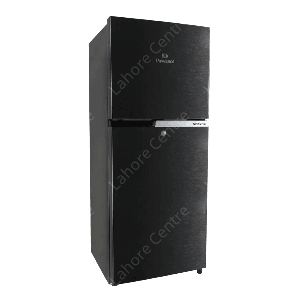 Dawlance 9193LF Chrome Hairline Black Refrigerator