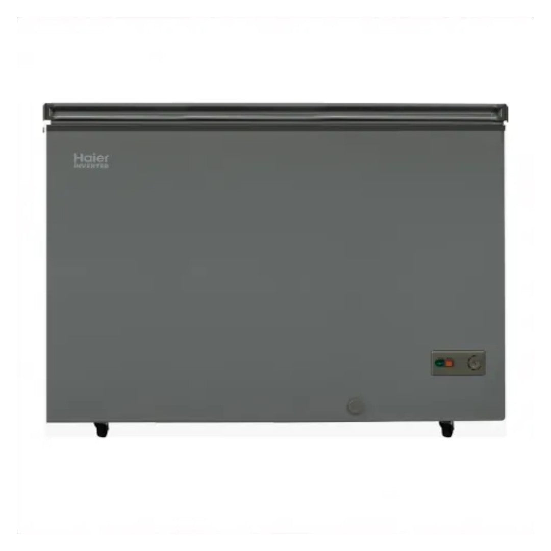 Haier Single Door Deep Freezer HDF-345IG Inverter Grey