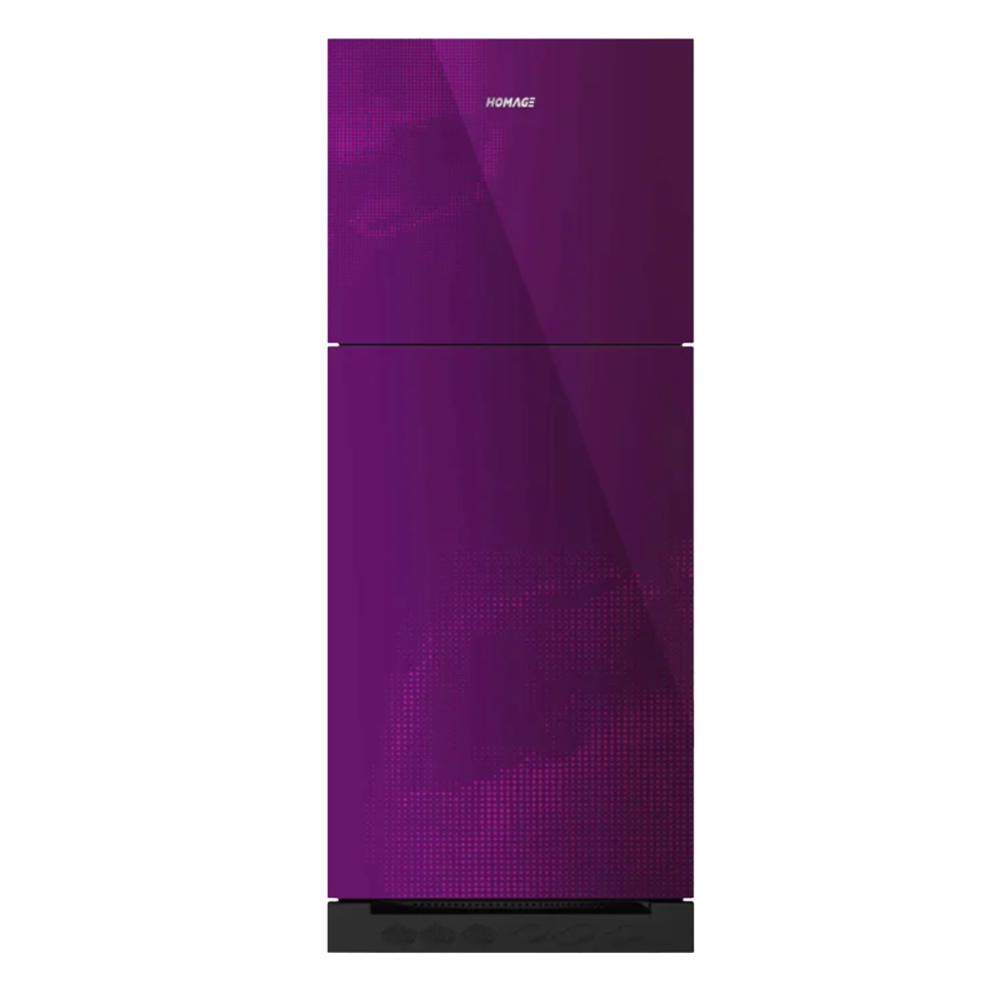 Homage HR-47552GD Double Door Refrigerator Purple