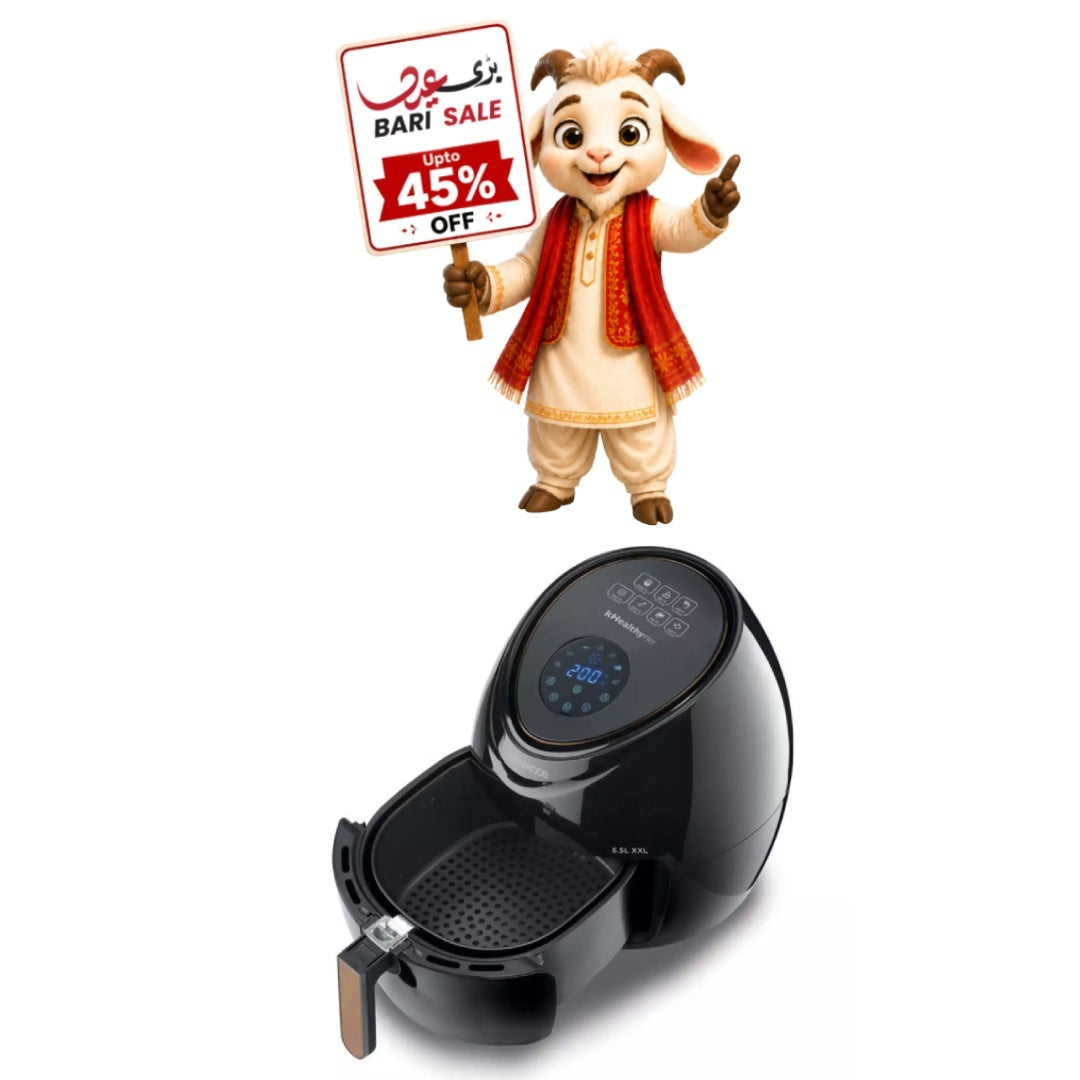 Kenwood HFP50 Air Fryer 5.5 Ltr Black