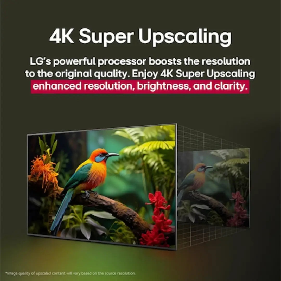 LG UA84 UHD 4k 43″ AI Smart TV