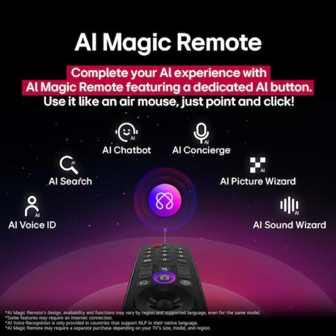 LG UA84 UHD 4k 55″ AI Smart TV