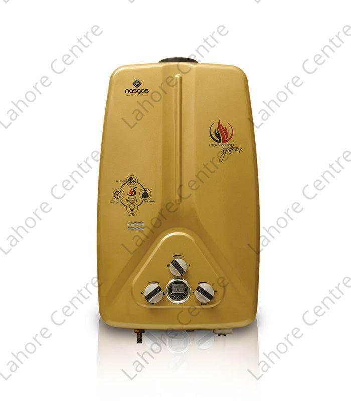 Nasgas Instant Gold Geyser 6 & 7 Liter