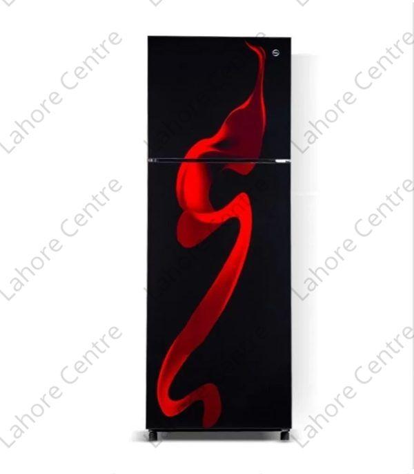 PEL PRGD-6350 Glass Door Refrigerator Red
