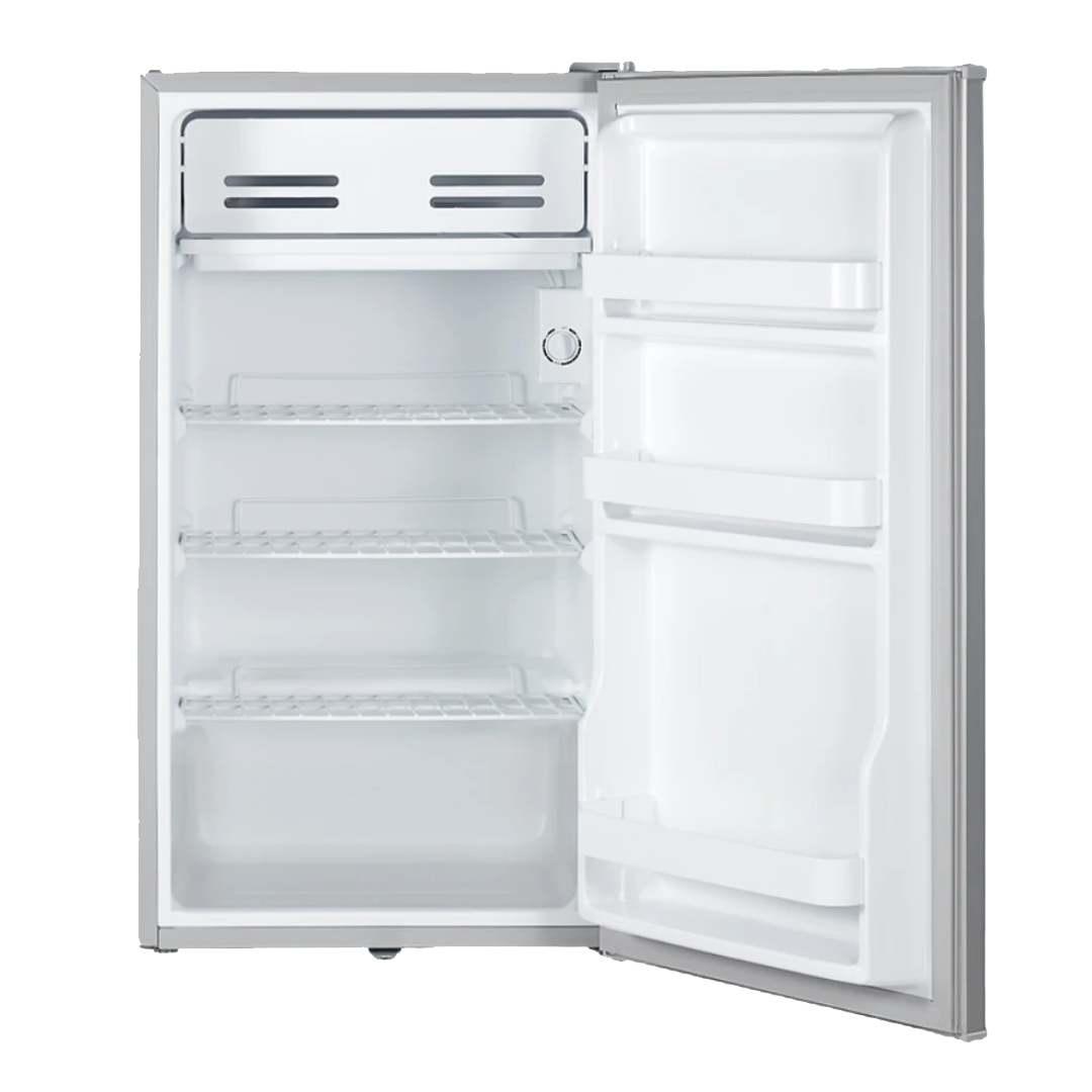 Signature BR50S Single Door Compact Bedroom Refrigerator Silver