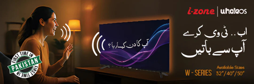 iZone 40W700 Smart 40" Led With Voice Assistant