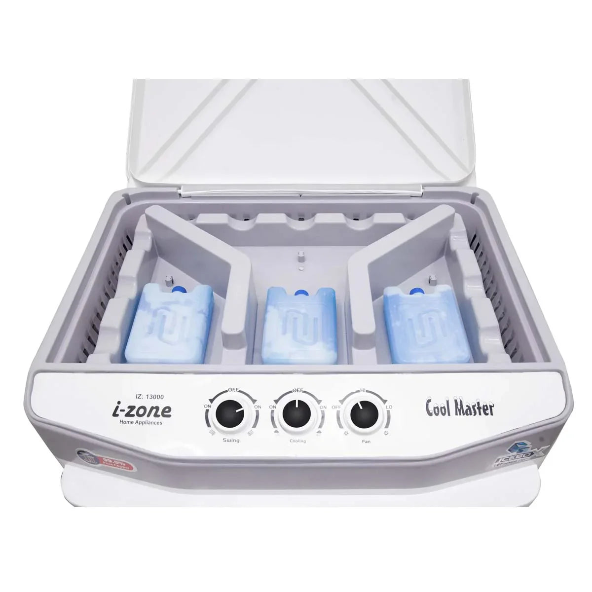iZone GB-13000 Plus Supreme Room Cooler Icebox White & Grey