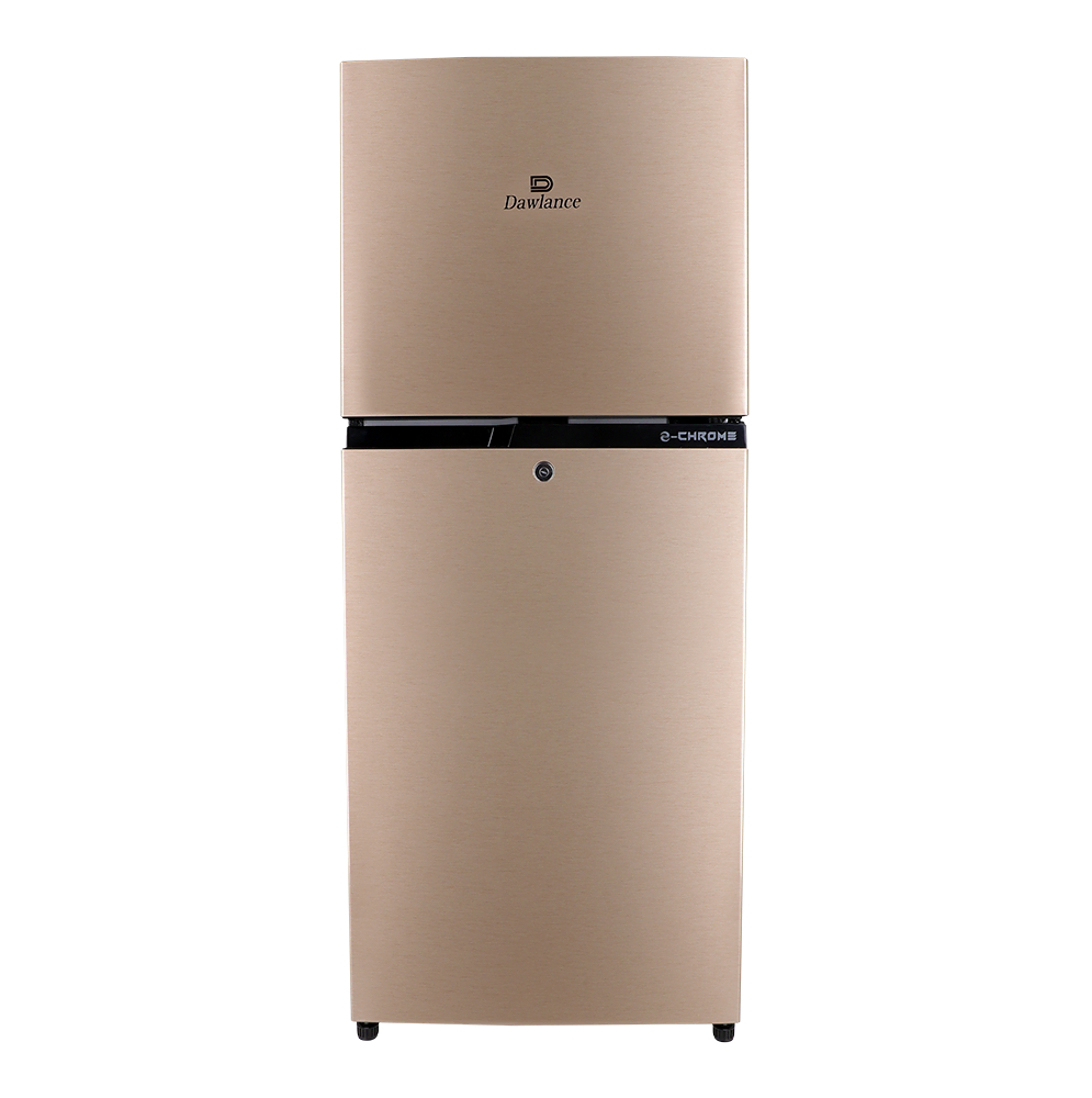 Dawlance 9140WB e-Chrome Refrigerator Metallic Gold